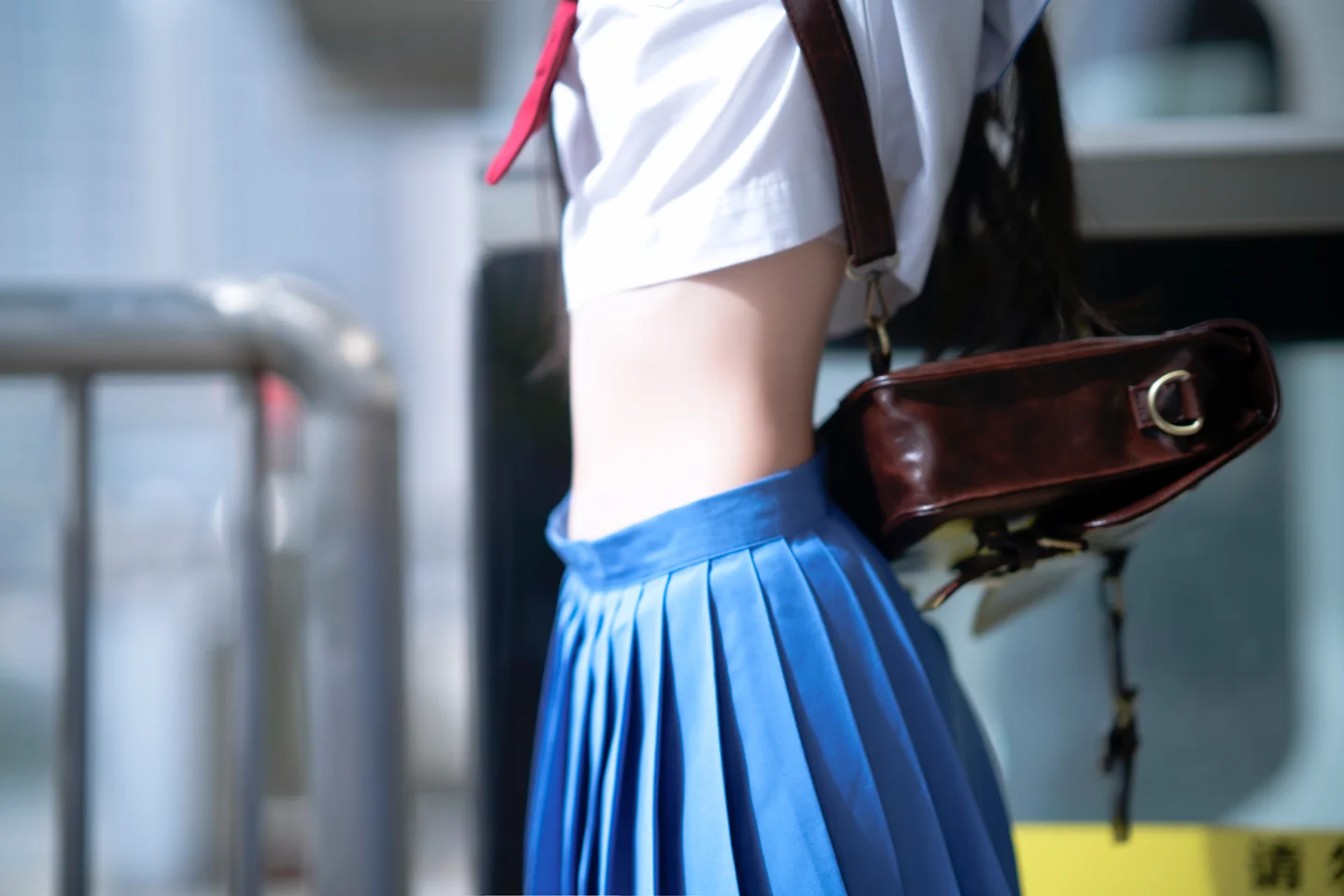 桜桃喵 - 地铁JK [33P-304MB] tg@simisebaisi 【丝足阁】011.webp